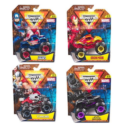 Monster Jam 1:64 Marvel Trucks S2