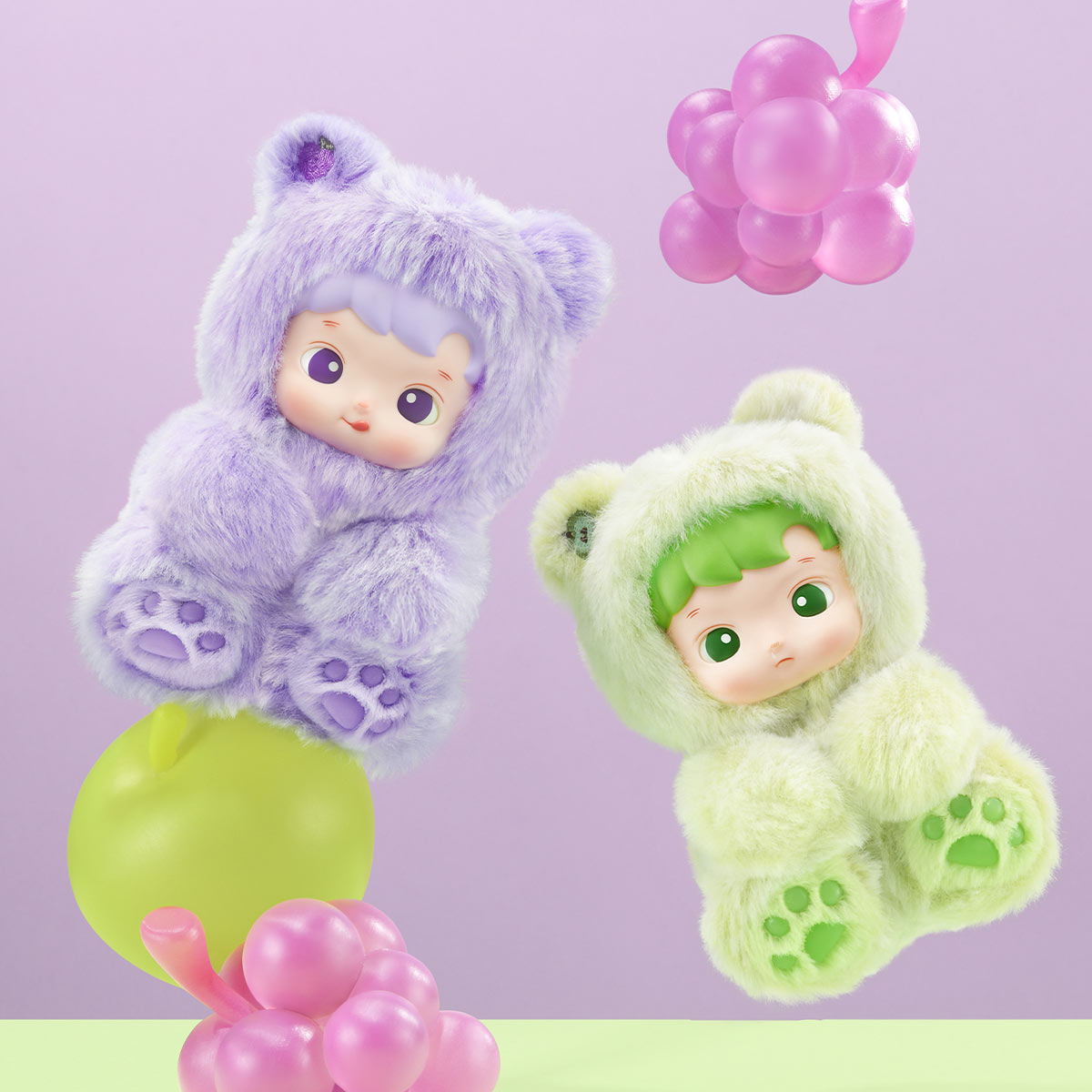 POP MART | HACIPUPU: Gummy Bear Series Vinyl Plush Pendant Blind Box