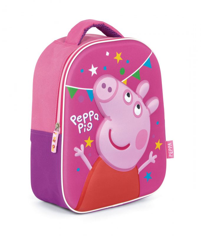Peppa Pig 3D Backpack 26 x 32 x 10 cm