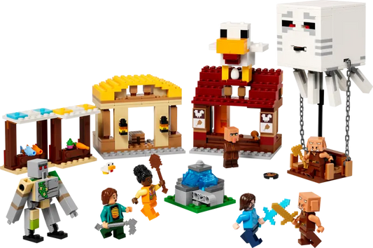 LEGO® | Minecraft: The Ghast Balloon Village Attack (21273)