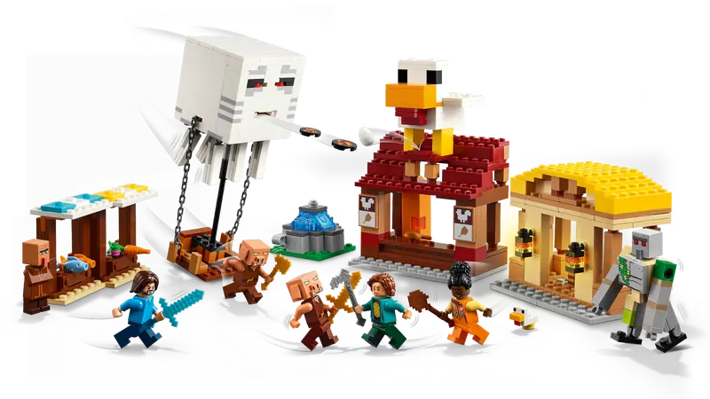 LEGO® | Minecraft: The Ghast Balloon Village Attack (21273)