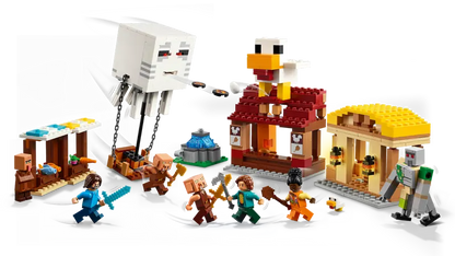 LEGO® | Minecraft: The Ghast Balloon Village Attack (21273)