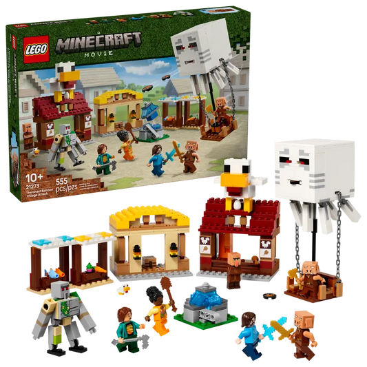 LEGO® | Minecraft: The Ghast Balloon Village Attack (21273)