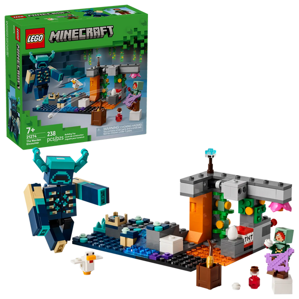 LEGO® | Minecraft: The Warden Encounter (21274)