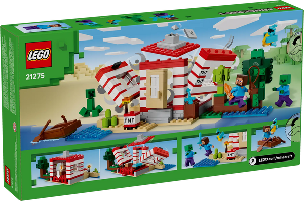 LEGO® | Minecraft: The TNT Jungle House (21275)