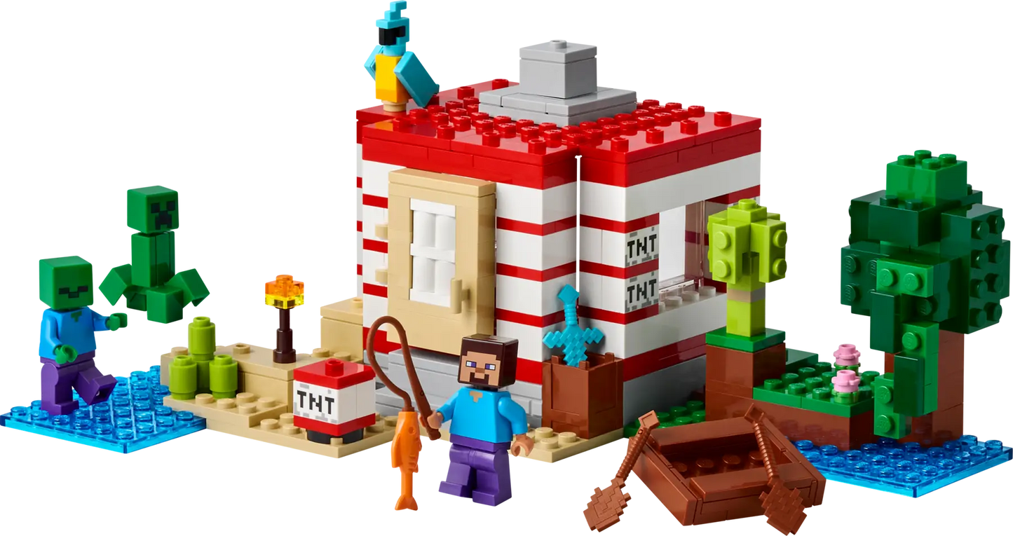 LEGO® | Minecraft: The TNT Jungle House (21275)