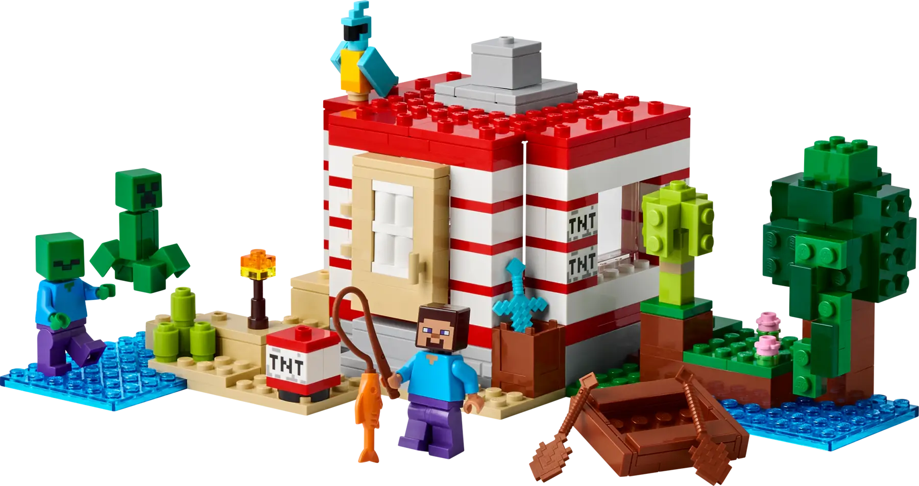 LEGO® | Minecraft: The TNT Jungle House (21275)