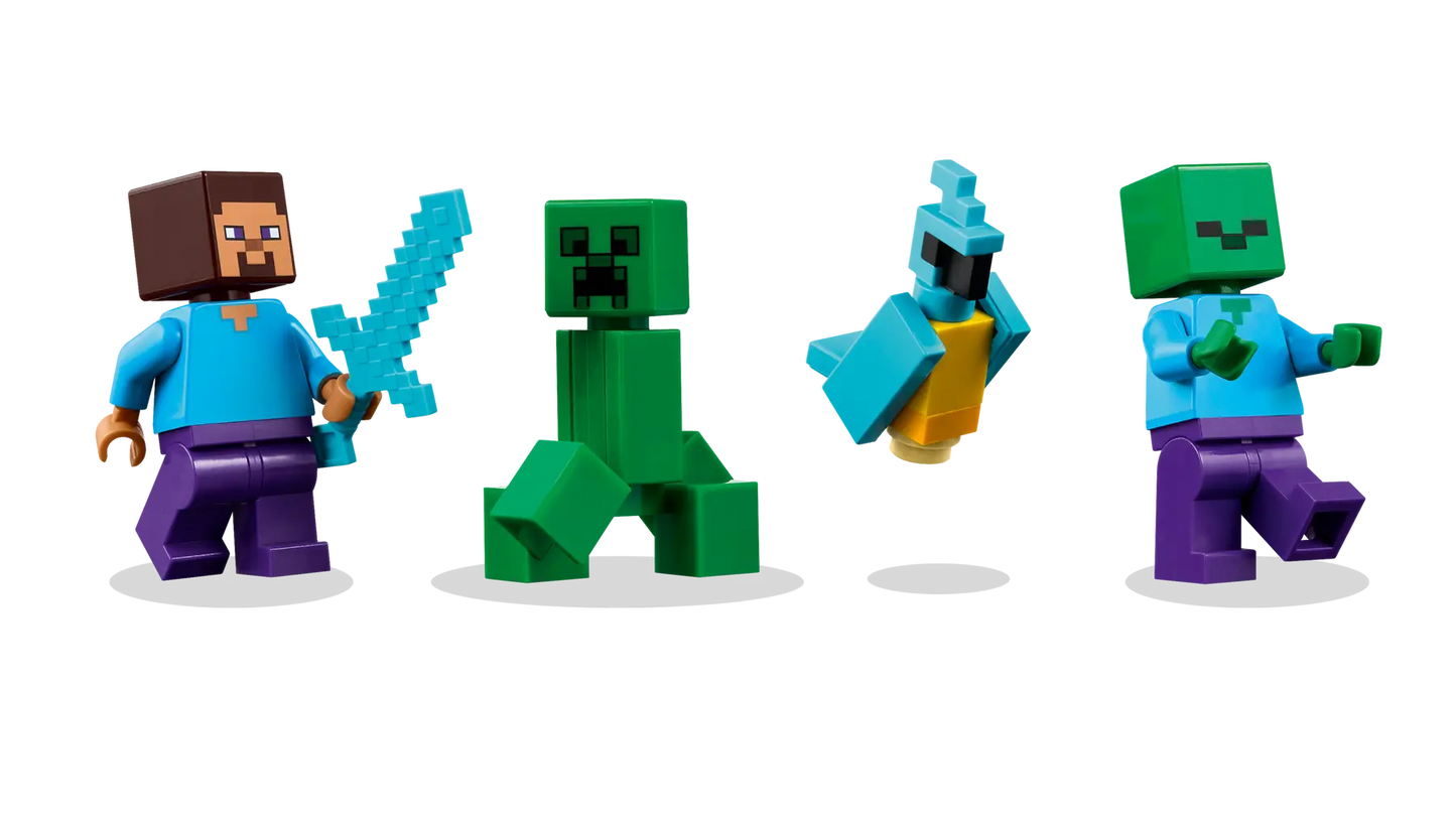 LEGO® | Minecraft: The TNT Jungle House (21275)