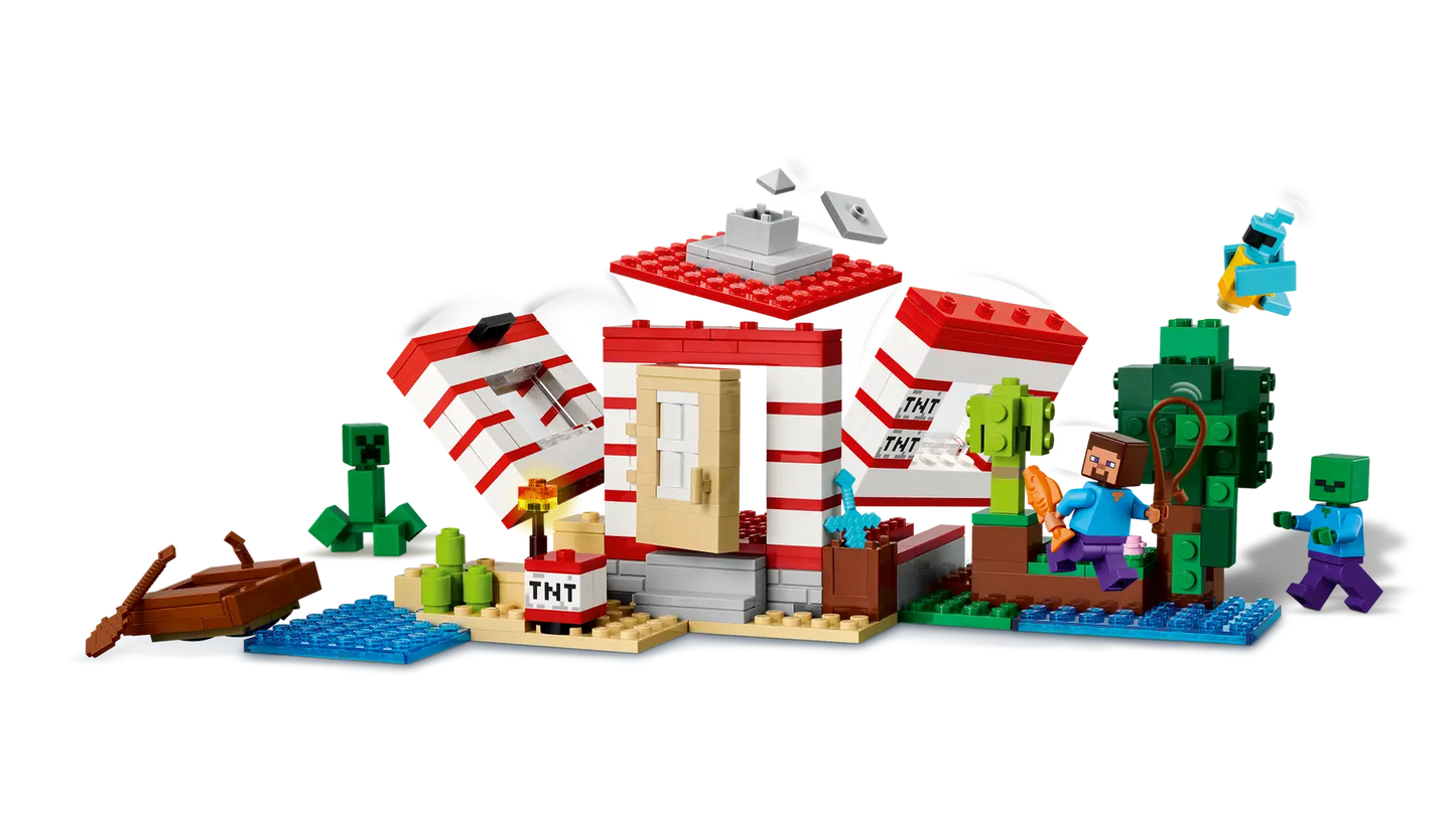 LEGO® | Minecraft: The TNT Jungle House (21275)