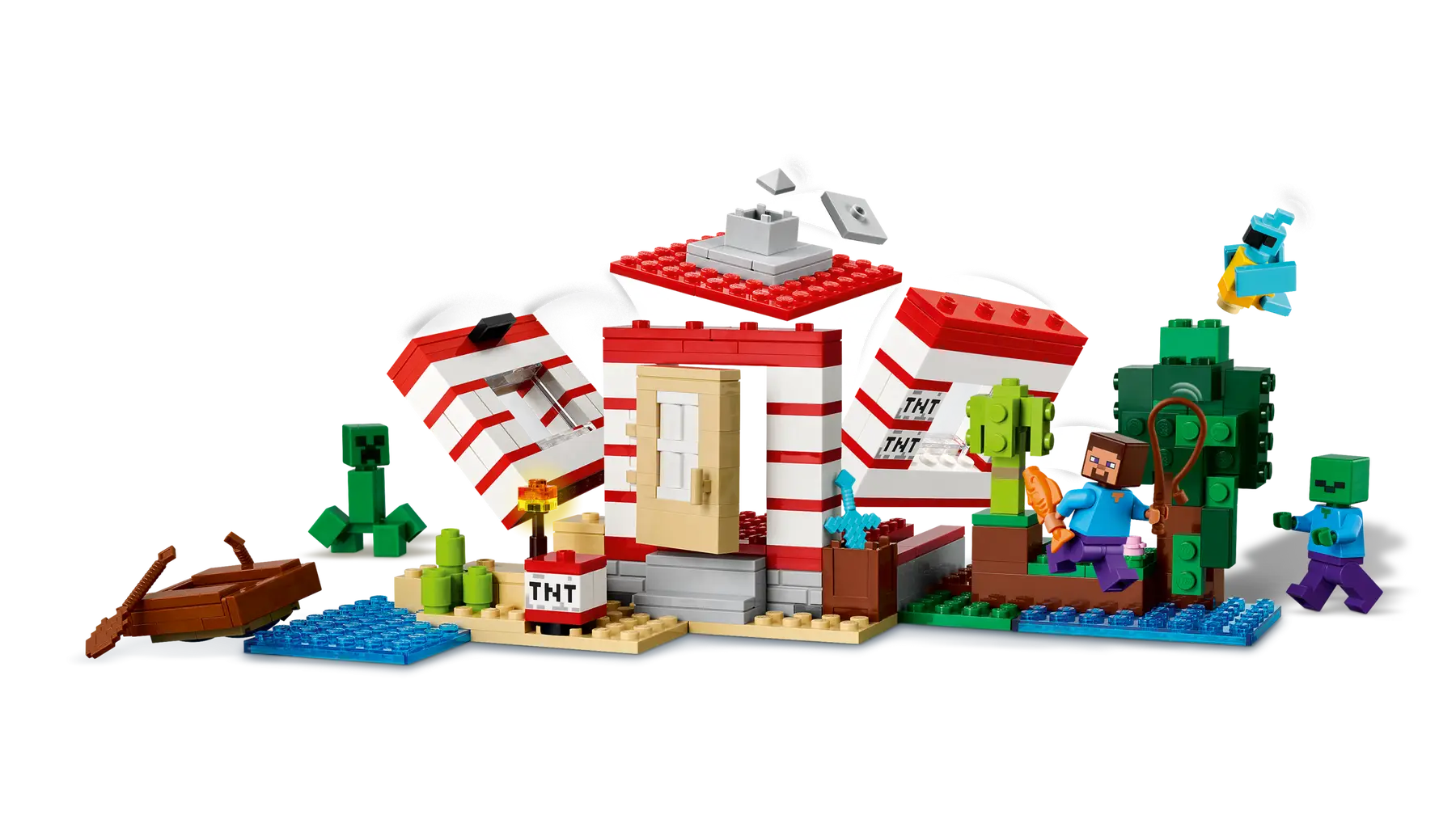 LEGO® | Minecraft: The TNT Jungle House (21275)