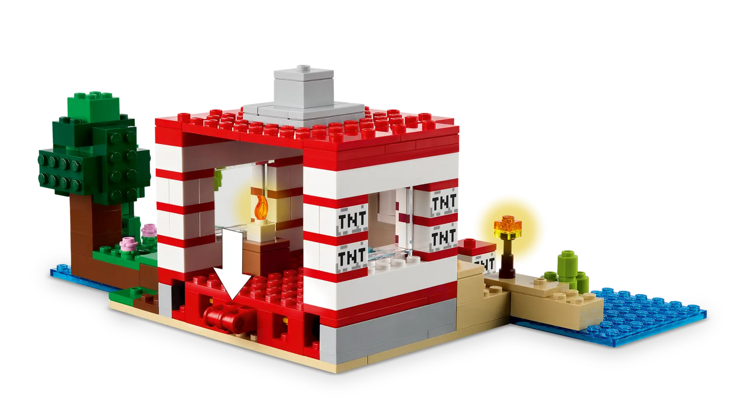 LEGO® | Minecraft: The TNT Jungle House (21275)