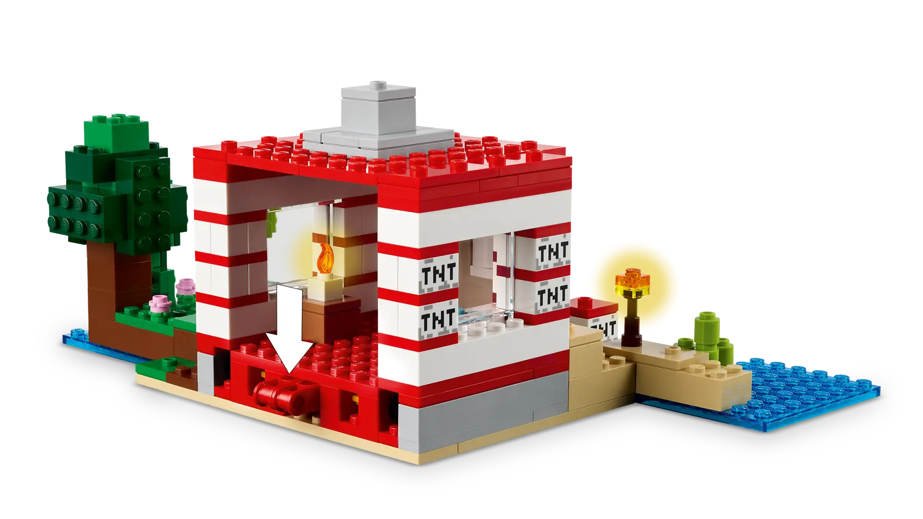 LEGO® | Minecraft: The TNT Jungle House (21275)