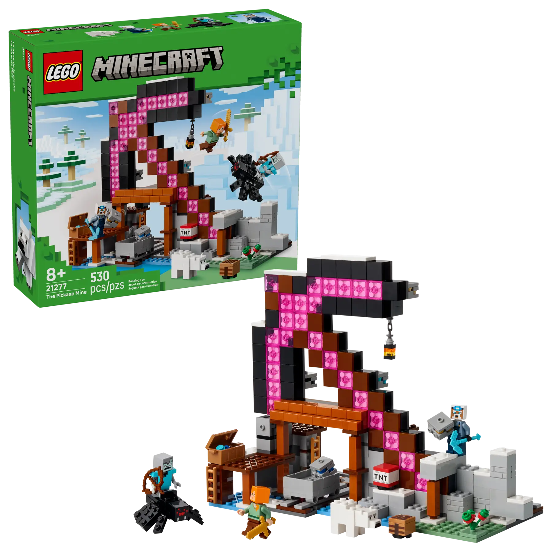 LEGO® | Minecraft: The Pickaxe Mine (21277)