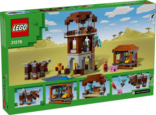 LEGO® | Minecraft: The Pillager Outpost and Ravager (21278)
