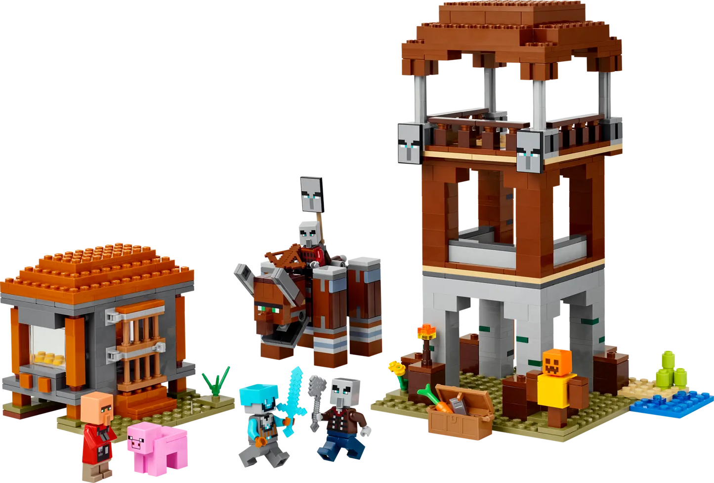 LEGO® | Minecraft: The Pillager Outpost and Ravager (21278)
