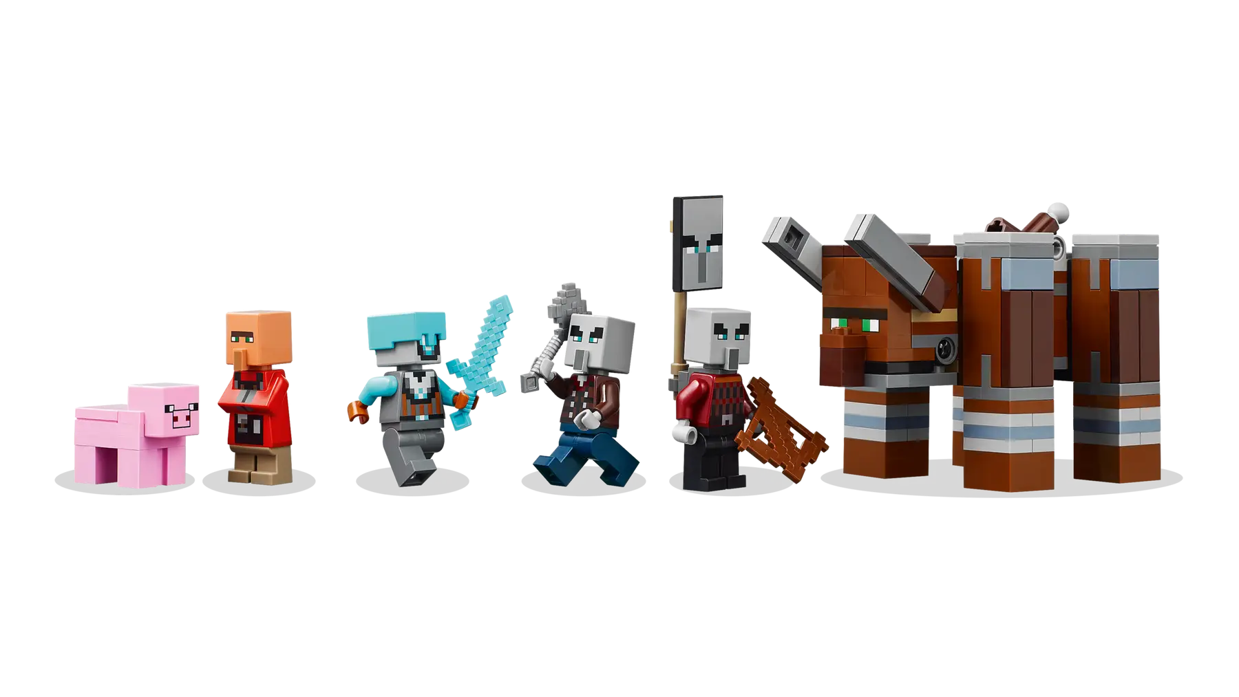 LEGO® | Minecraft: The Pillager Outpost and Ravager (21278)