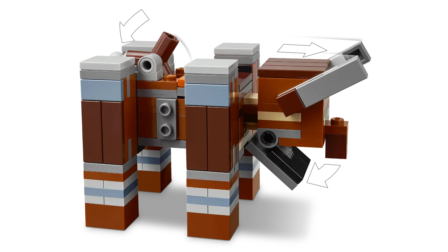 LEGO® | Minecraft: The Pillager Outpost and Ravager (21278)