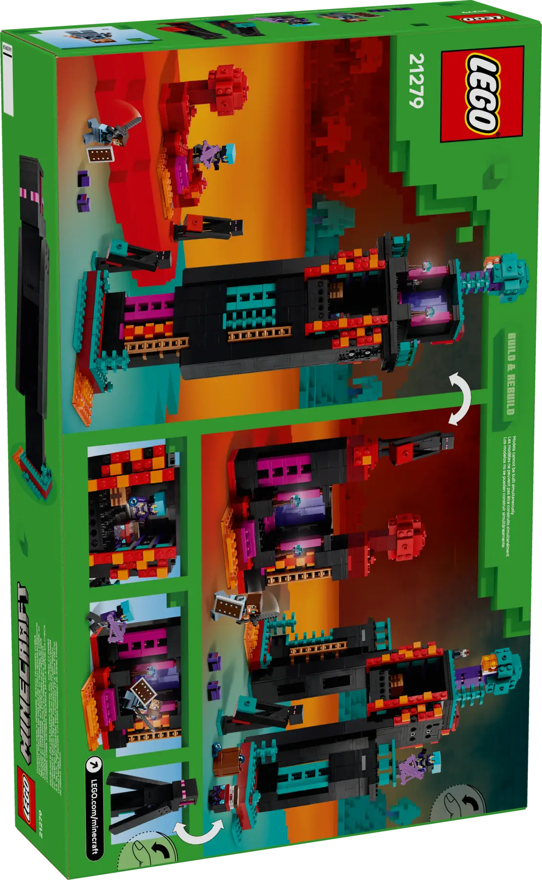 LEGO® | Minecraft: The Enderman Tower (21279)