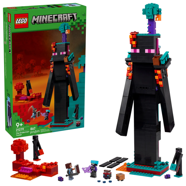 LEGO® | Minecraft: The Enderman Tower (21279)