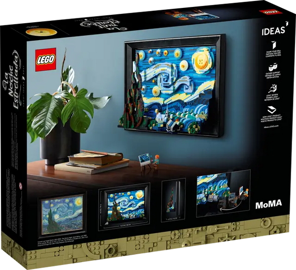 LEGO® | Ideas: Vincent van Gogh Starry Night (21333)