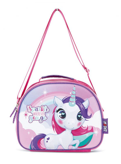 Unicorn 3D Insulated Lunch Bag 26 x 21 x 11 cm