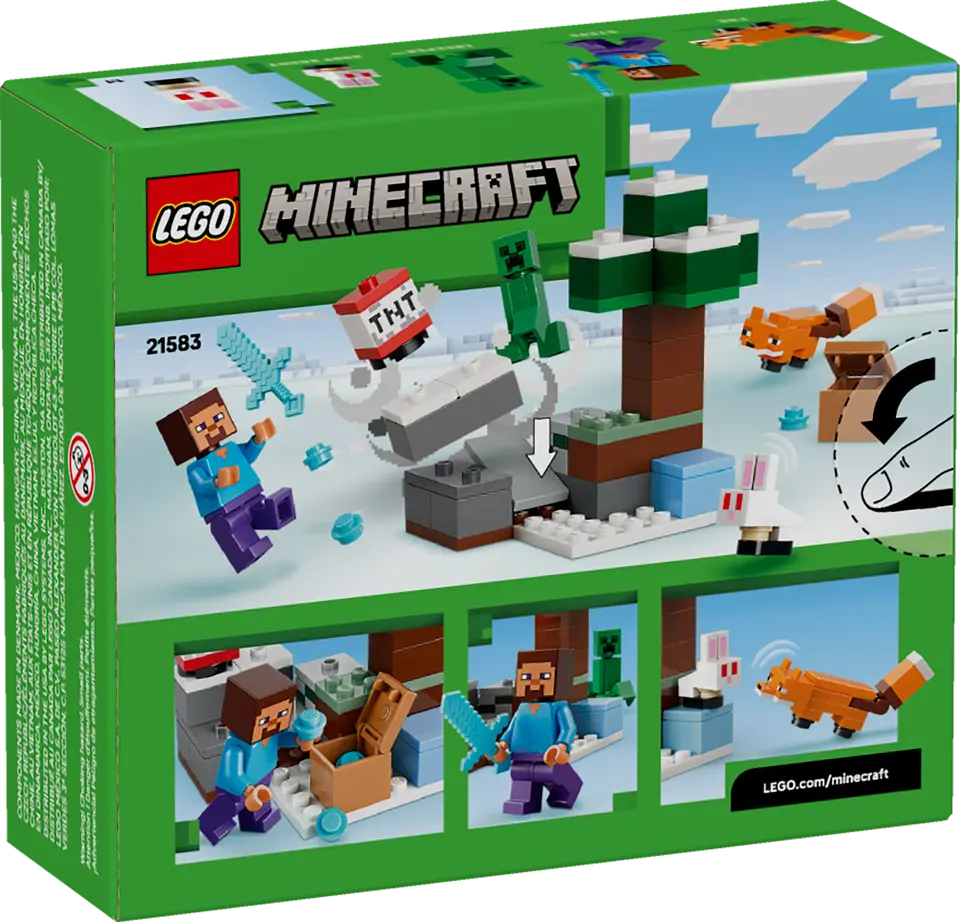 LEGO® | Minecraft: Steve's Taiga Adventure (21583)