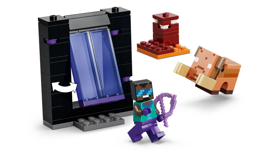 LEGO® | Minecraft: Nether & End Portal Journey (21584)