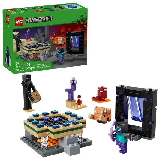 LEGO® | Minecraft: Nether & End Portal Journey (21584)