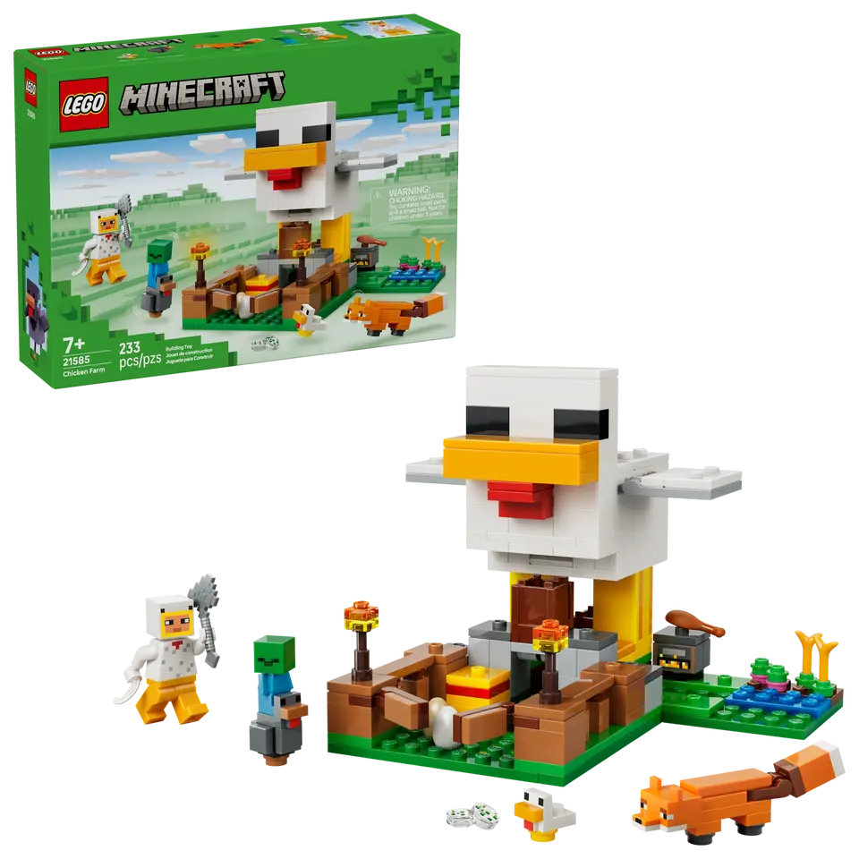 LEGO® | Minecraft: Chicken Farm (21585)