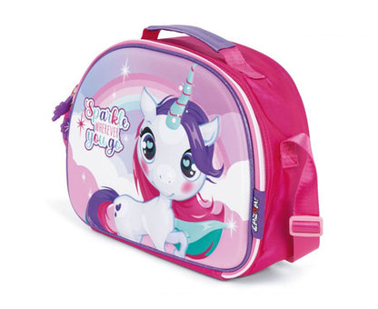 Unicorn 3D Insulated Lunch Bag 26 x 21 x 11 cm