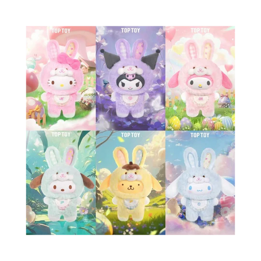 Top Toy Sanrio Characters Elf Bunny Series Plush Pendant Blind Box