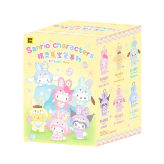 Top Toy Sanrio Characters Elf Bunny Series Plush Pendant Blind Box
