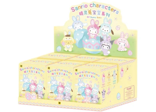 Top Toy Sanrio Characters Elf Bunny Series Plush Pendant Blind Box