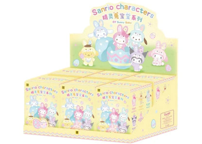 Top Toy Sanrio Characters Elf Bunny Series Plush Pendant Blind Box