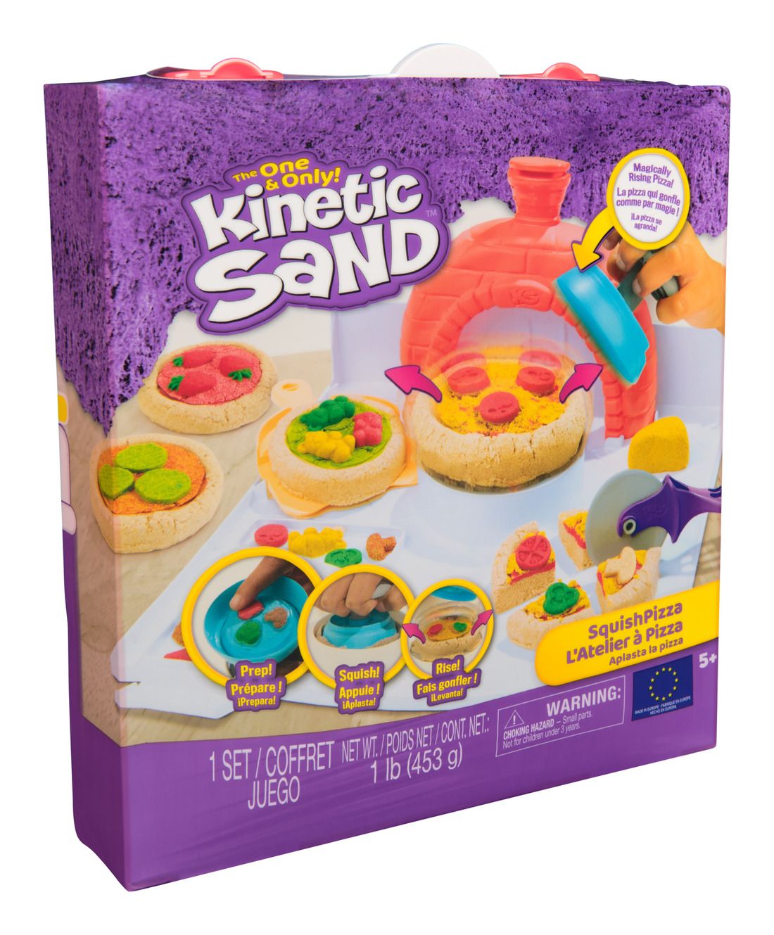 Kinetic Sand Squish Pizza