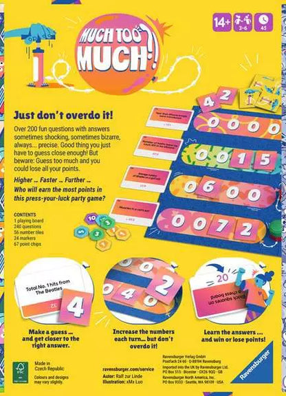 Too Much Party​ Game - image 2 of 4 - Product image