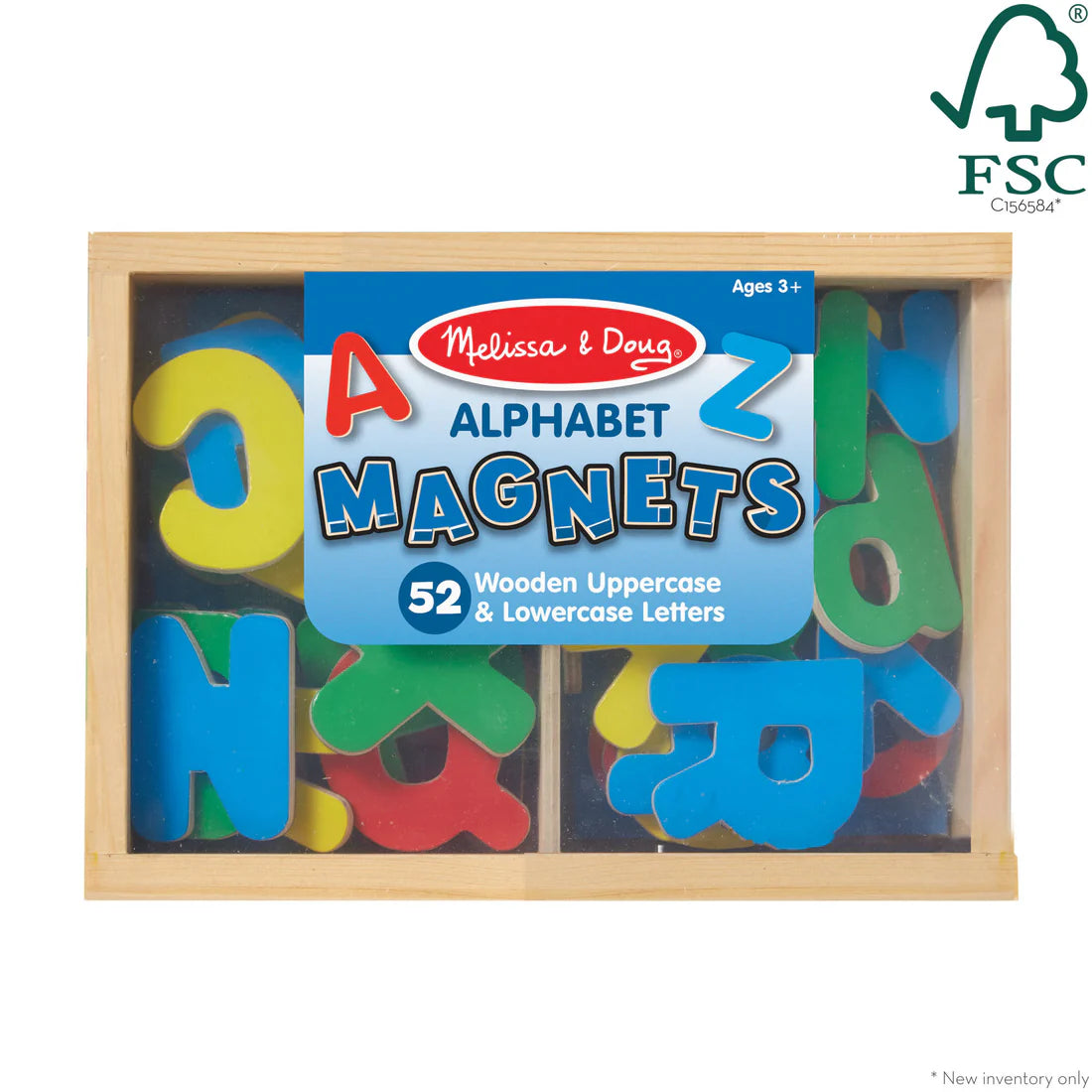 Melissa & Doug: Wooden Letter Alphabet Magnets