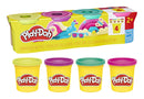 Play-Doh 4pk Tub Colour Asst