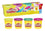 Play-Doh 4pk Tub Colour Asst