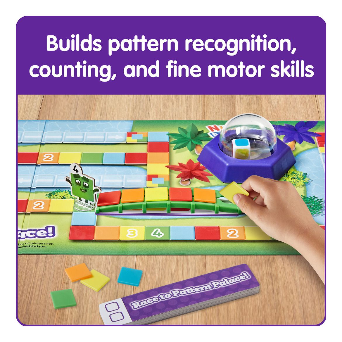Numberblocks Race to Pattern Palace