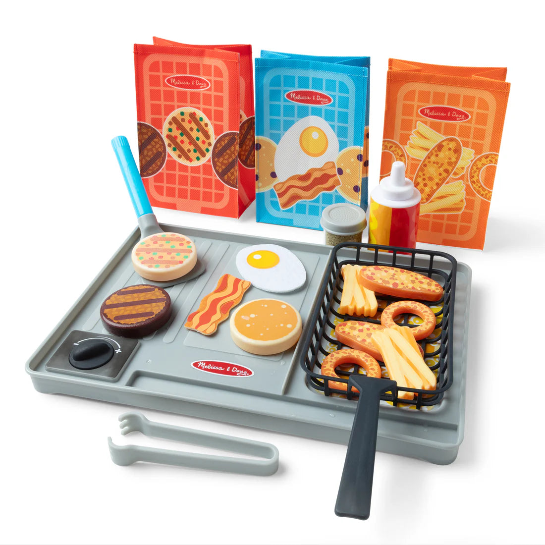 Melissa & Doug: Flip Fry Grill Play Set