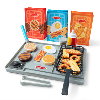 Melissa & Doug: Flip Fry Grill Play Set