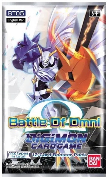 DIGIMON TCG: BATTLE OF OMNI BOOSTER PACK