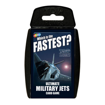 Top Trumps Ultimate Military Jets card game case