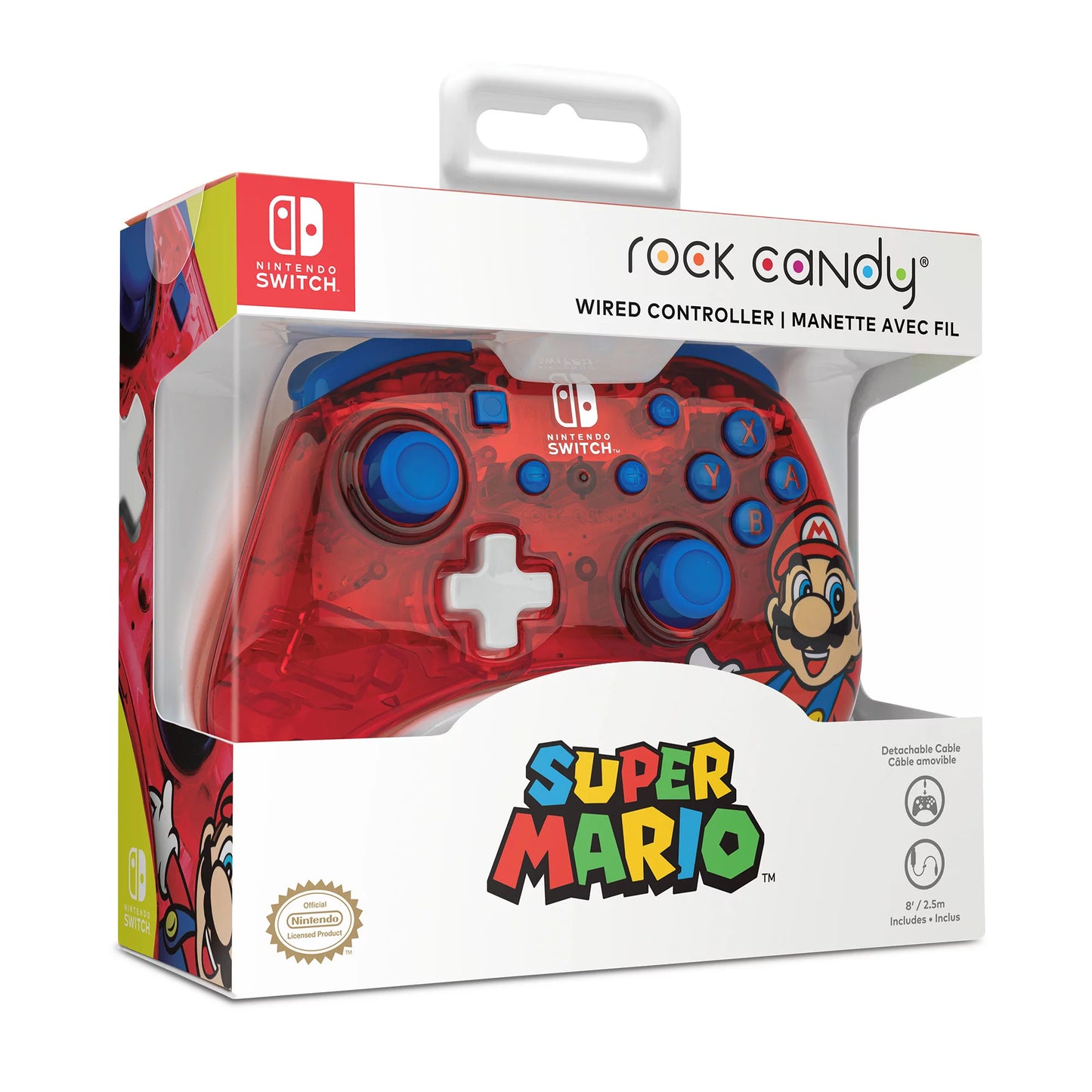Rock Candy Wired Super Mario Controller
