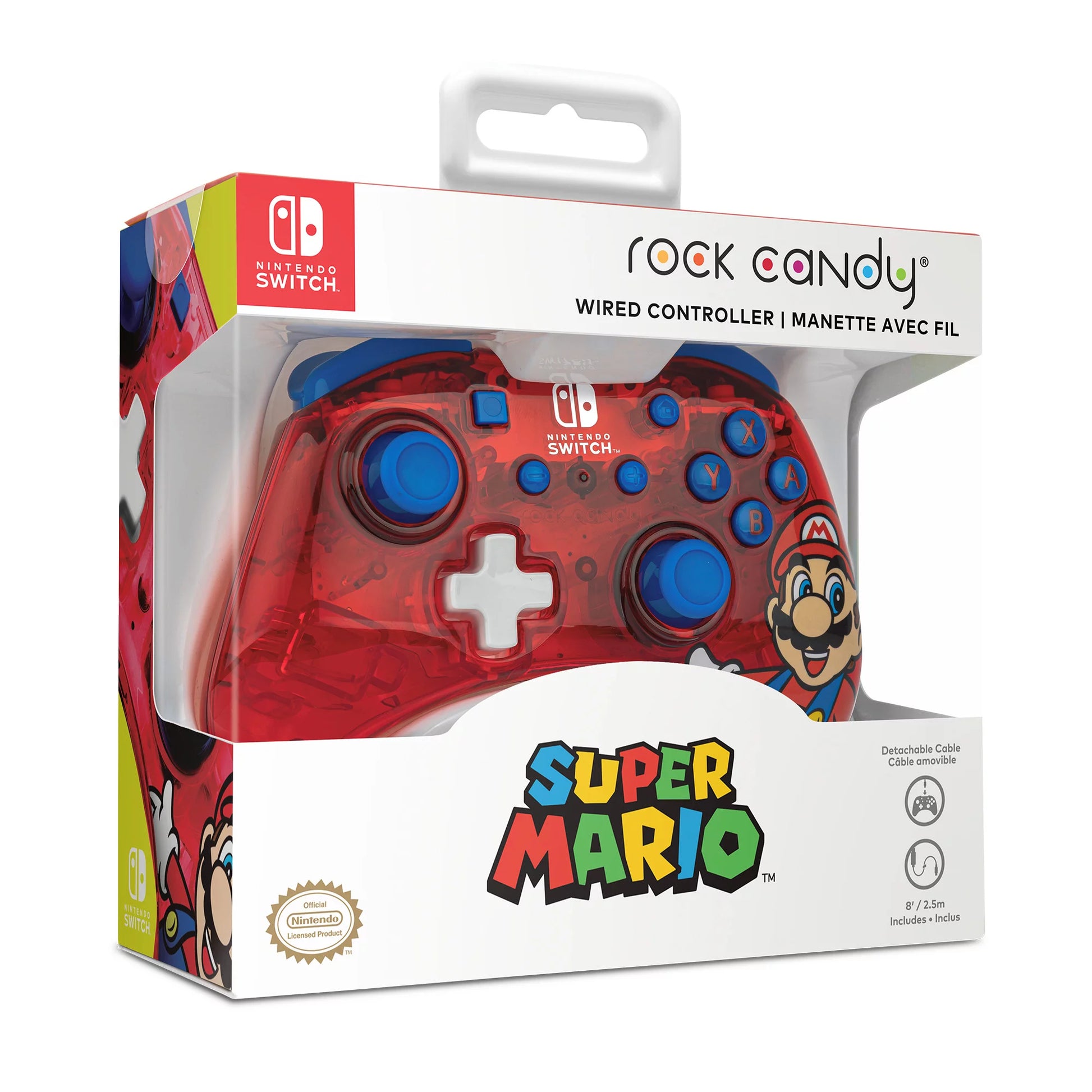 Rock Candy Wired Super Mario Controller