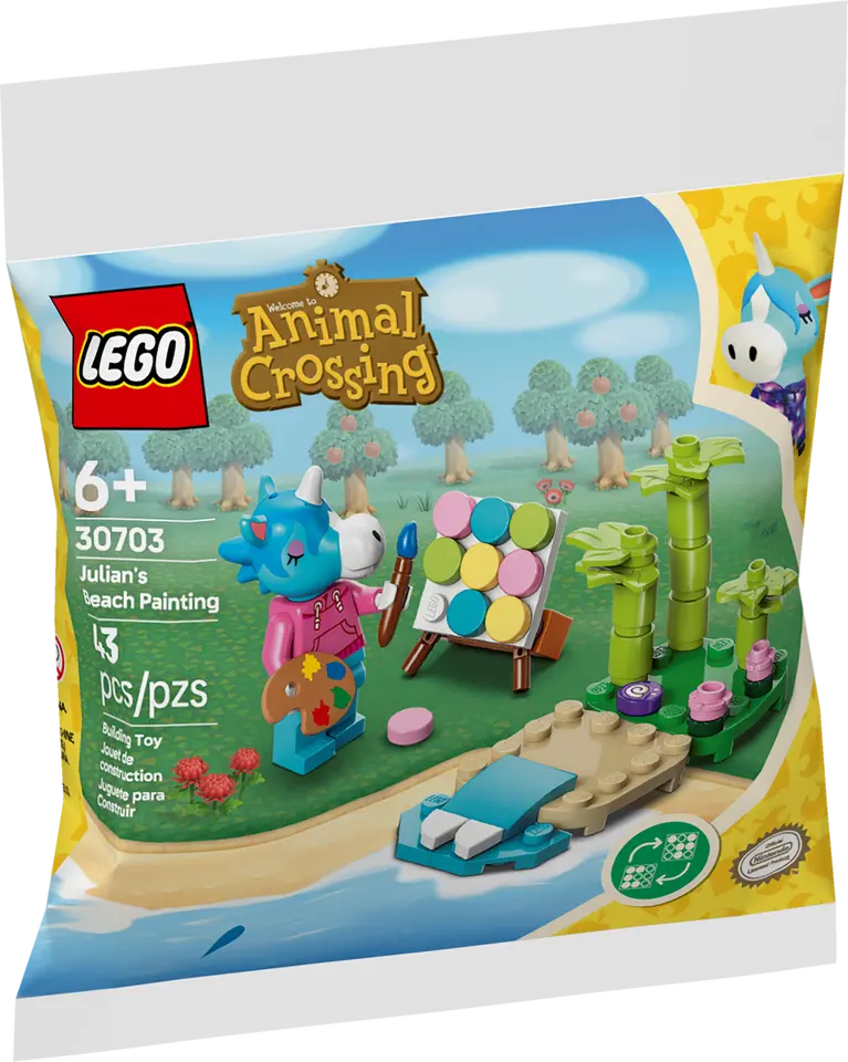 LEGO® | Animal Crossing: Julian's Beach Painting (30703)