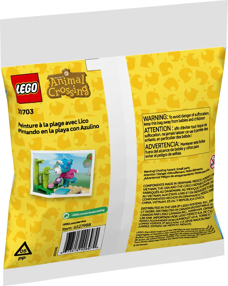 LEGO® | Animal Crossing: Julian's Beach Painting (30703)