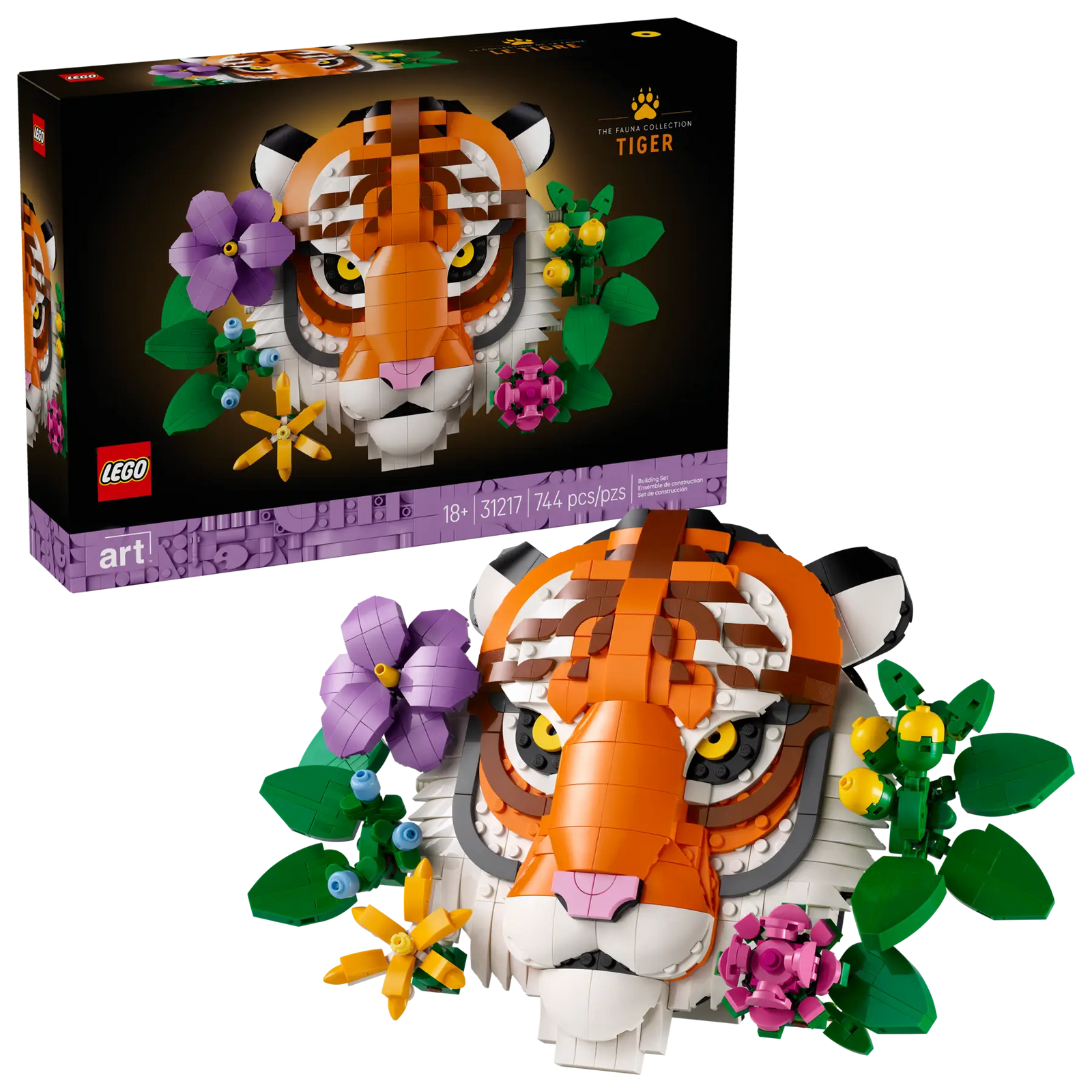 LEGO® | Art: The Fauna Collection – Tiger (31217)