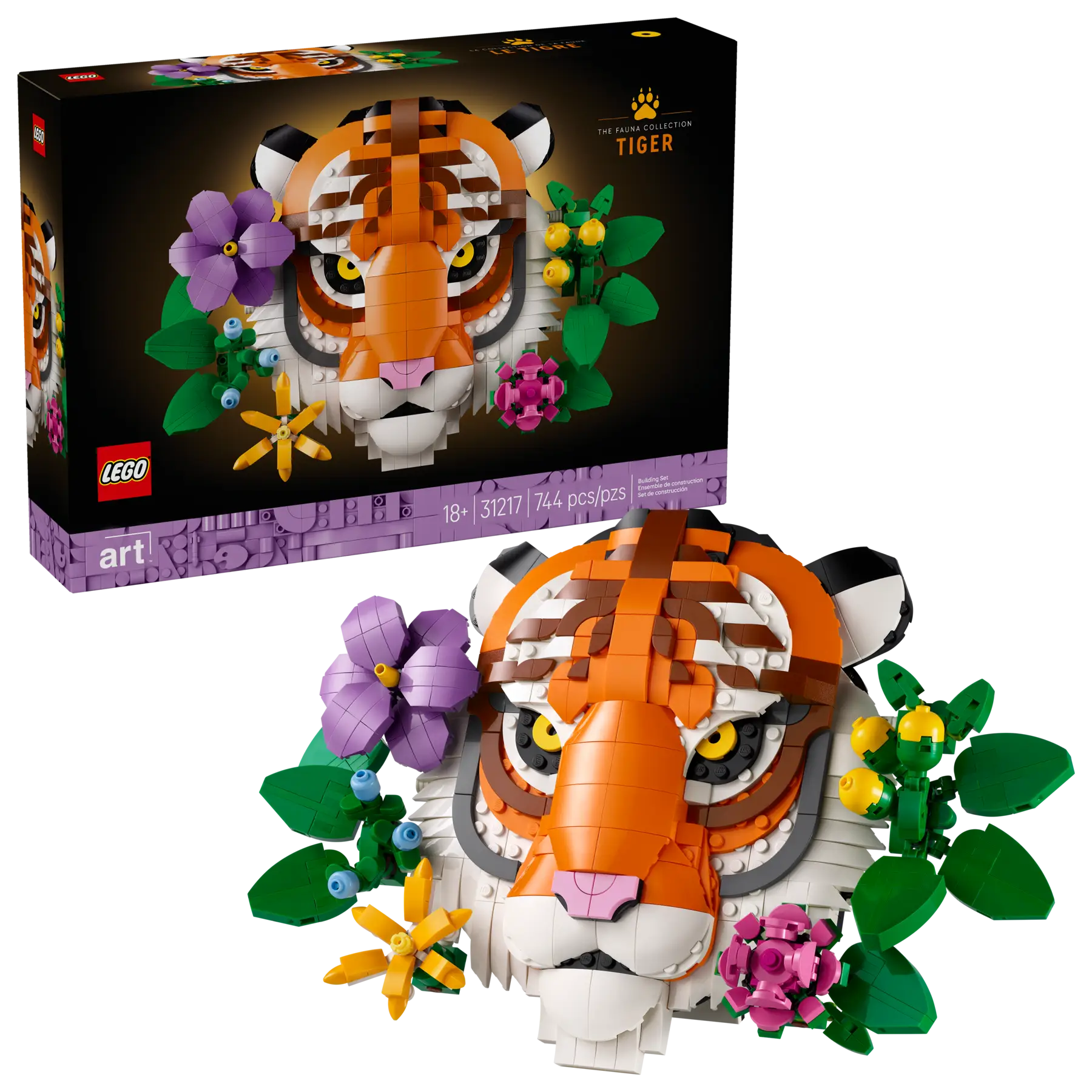 LEGO® | Art: The Fauna Collection – Tiger (31217)